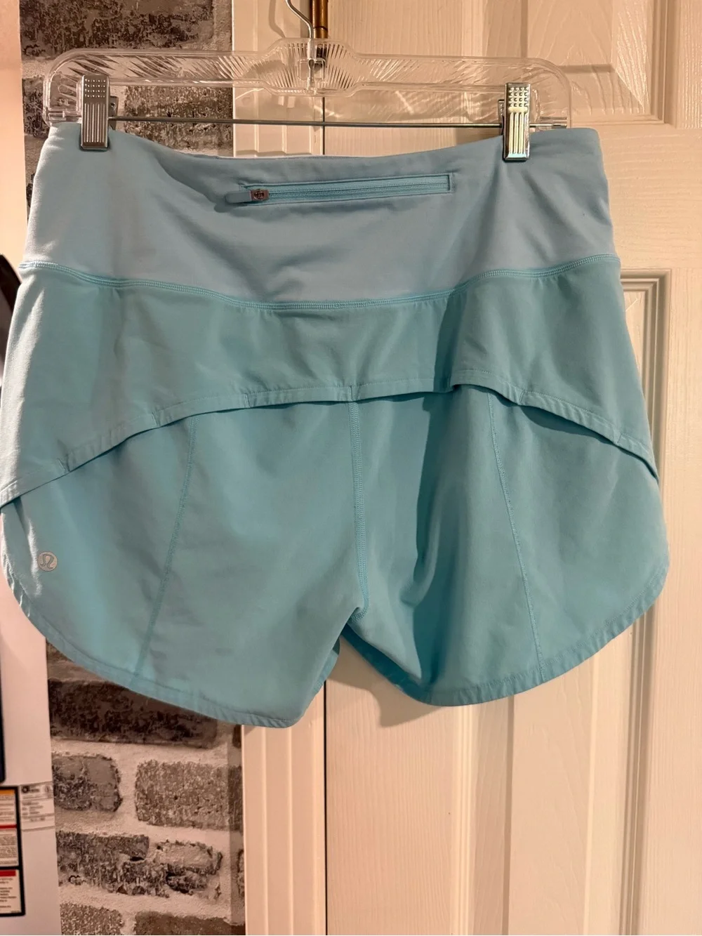 lululemon athletica Light Blue Athletic Shorts